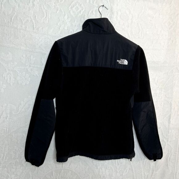Black North Face Fleece Denali Jacket - Picture 5 of 8